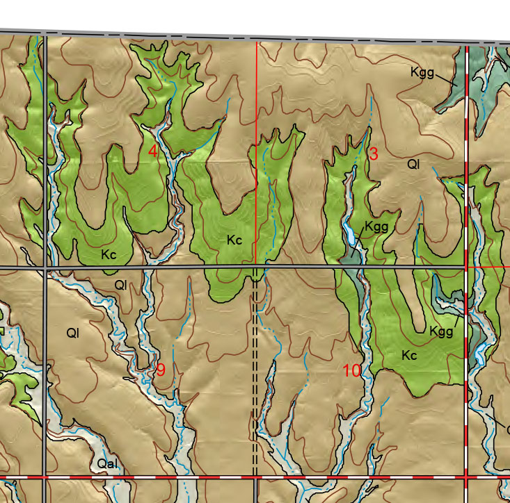 small geologic map