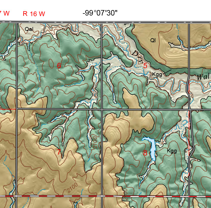 small geologic map