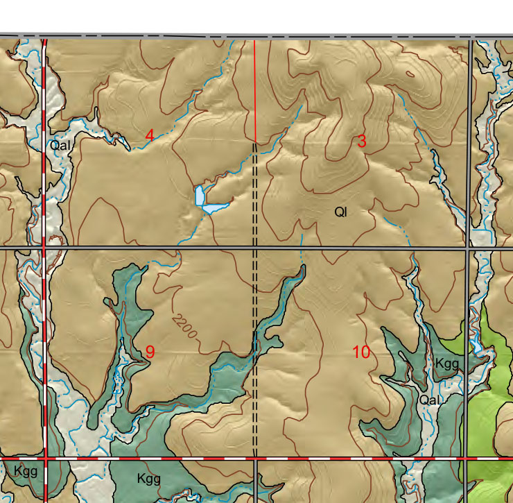 small geologic map