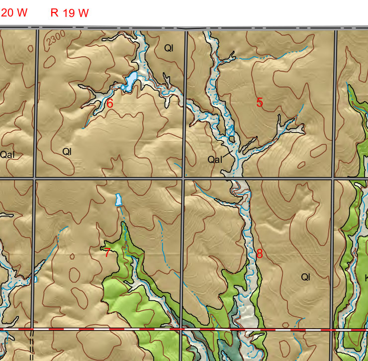 small geologic map