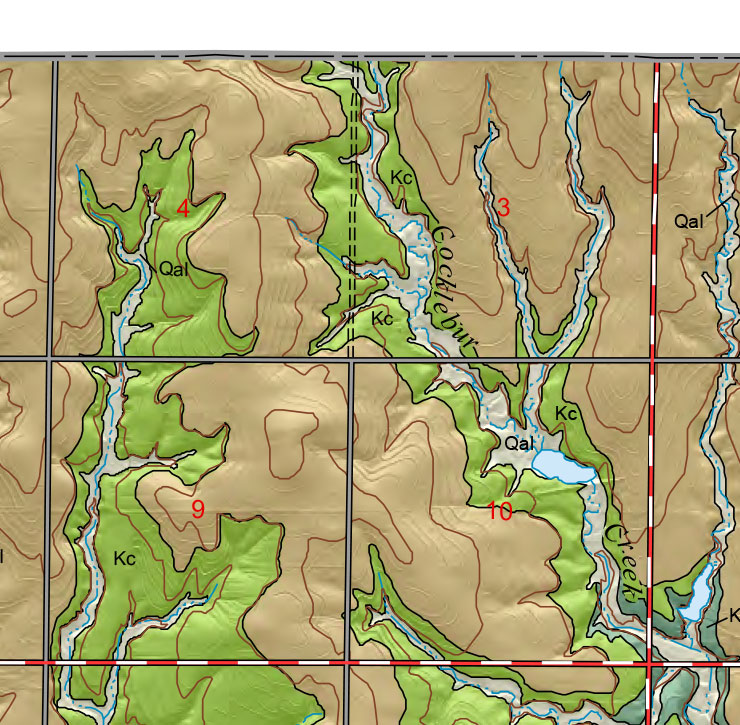 small geologic map