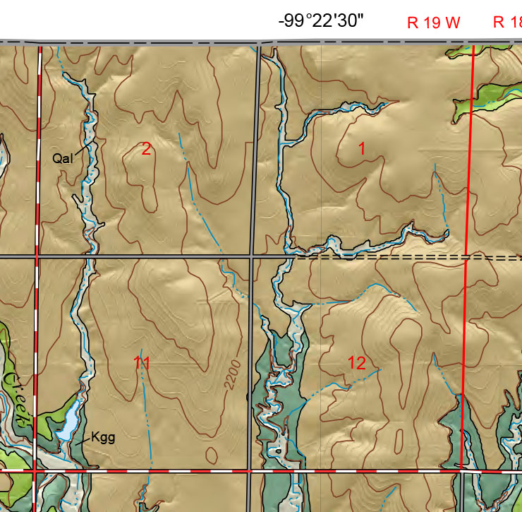 small geologic map