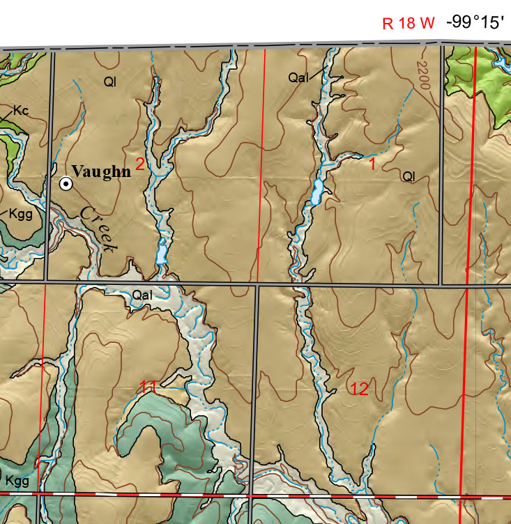 small geologic map