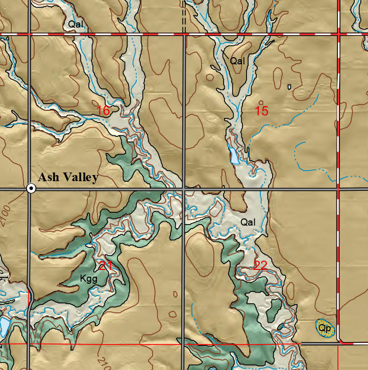 small geologic map