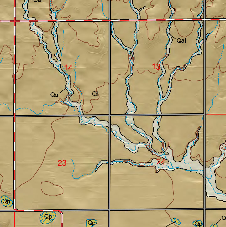 small geologic map