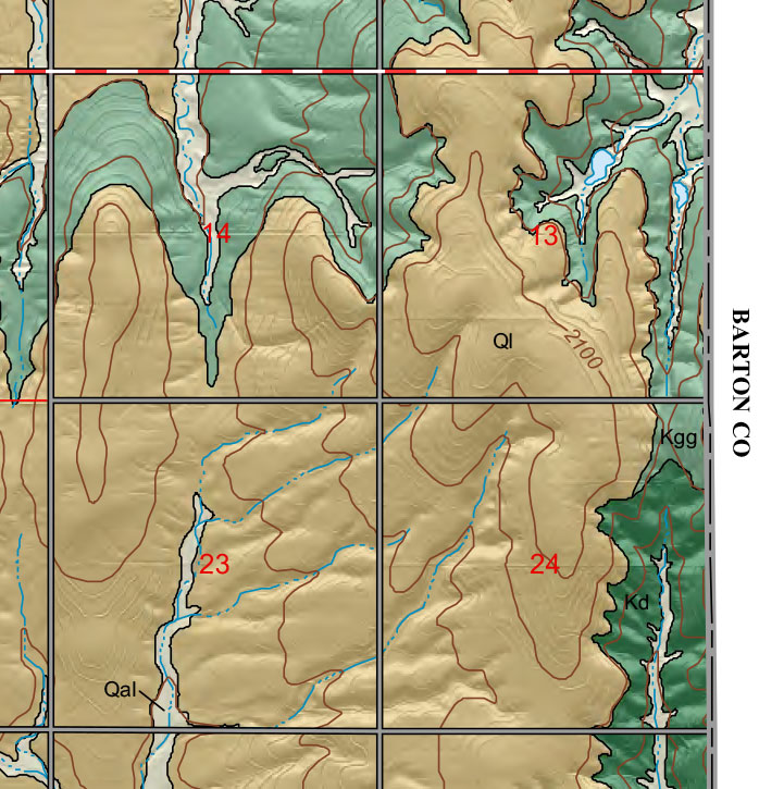 small geologic map