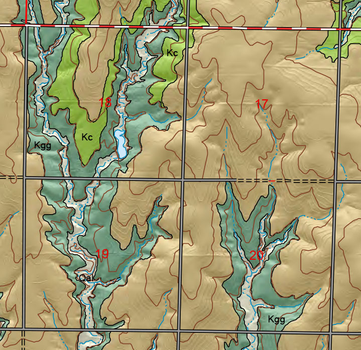 small geologic map