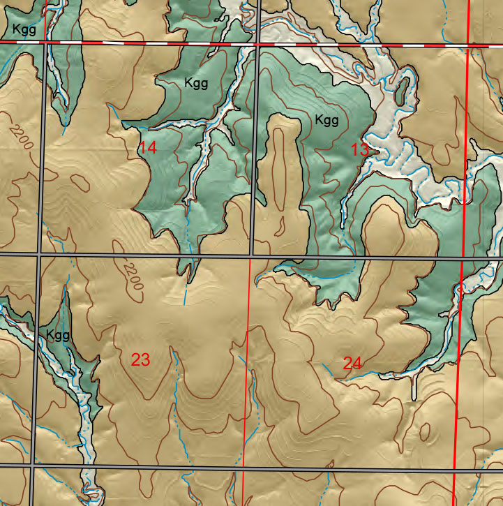 small geologic map