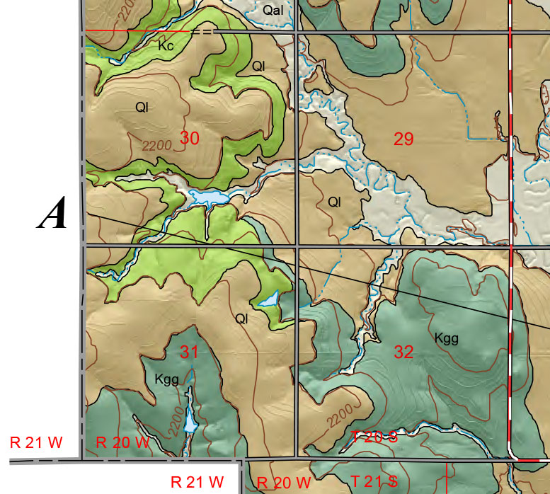 small geologic map