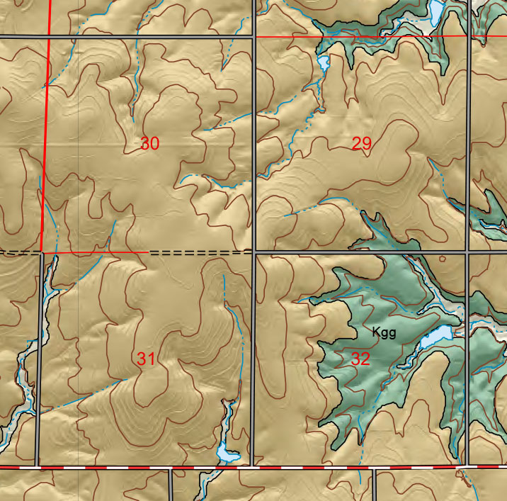 small geologic map