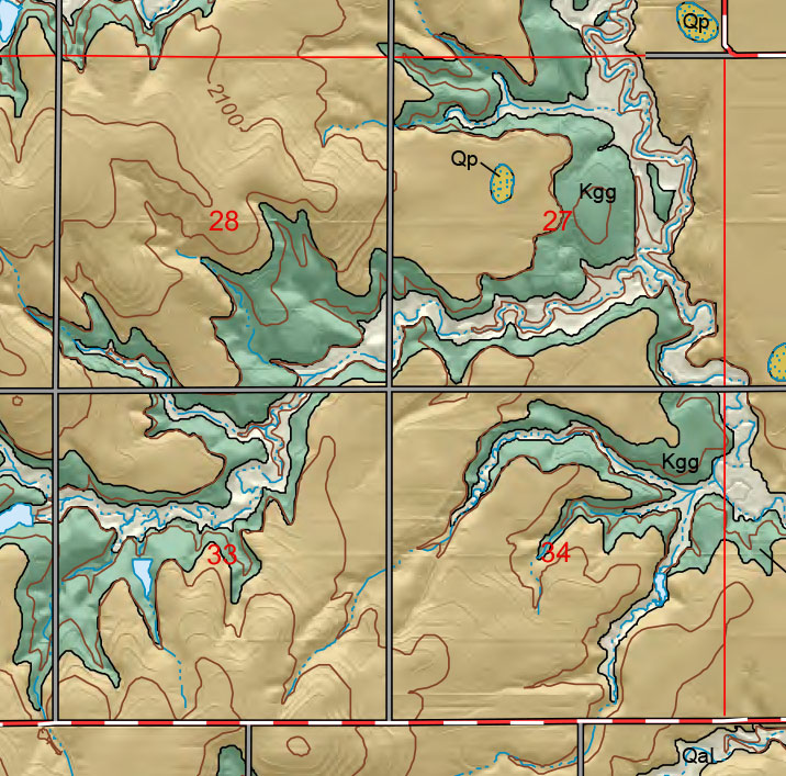 small geologic map