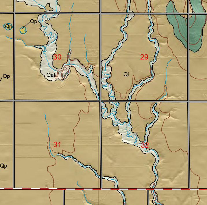 small geologic map