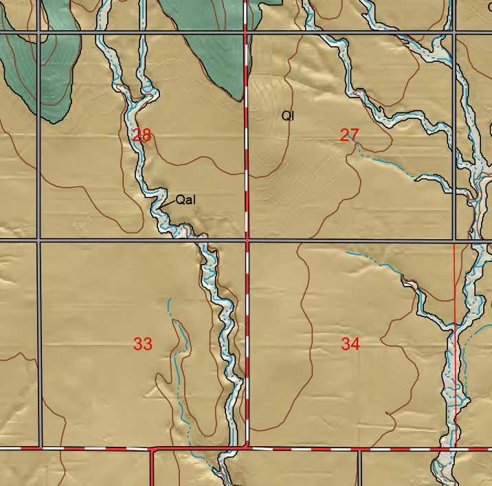 small geologic map