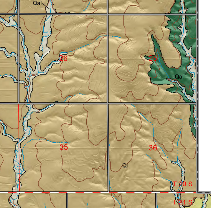 small geologic map