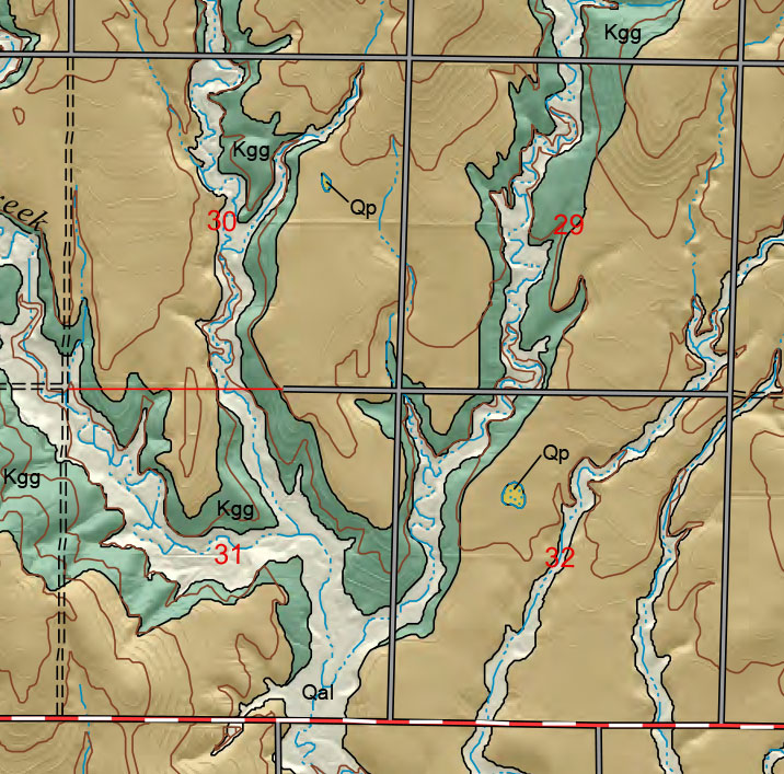 small geologic map