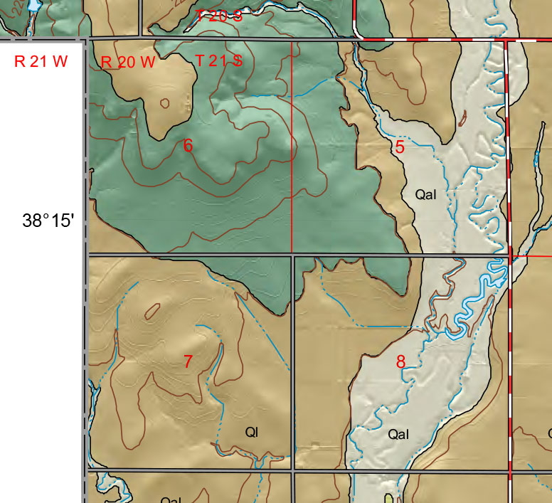 small geologic map