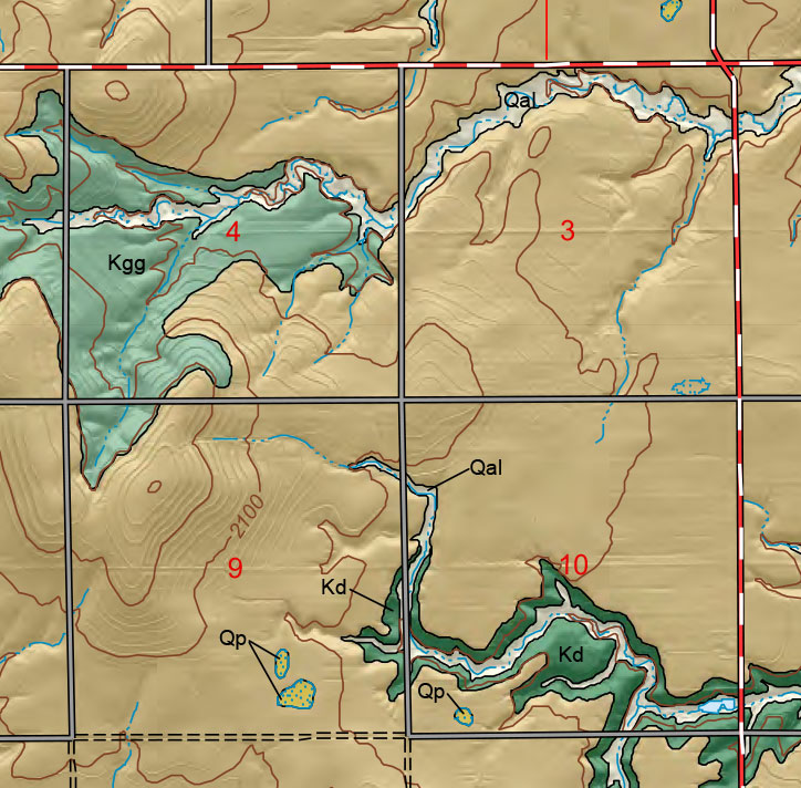 small geologic map