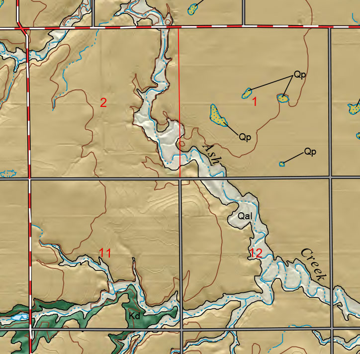 small geologic map