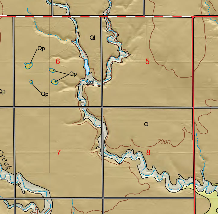 small geologic map