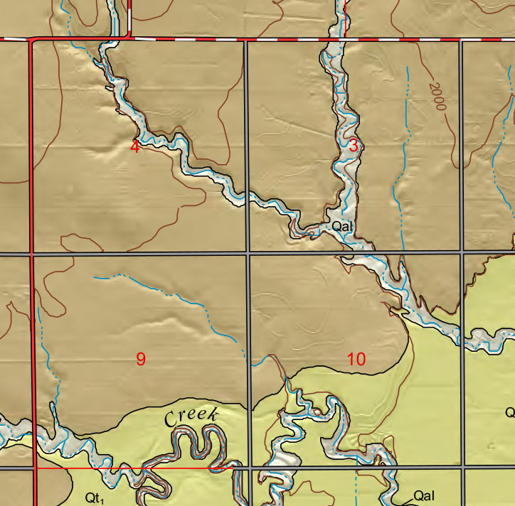 small geologic map