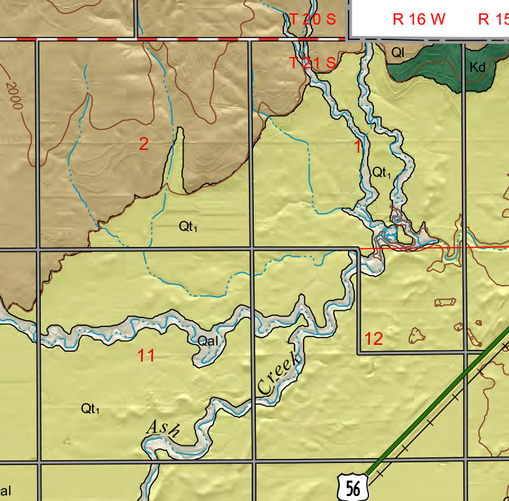 small geologic map