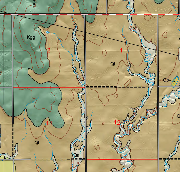 small geologic map