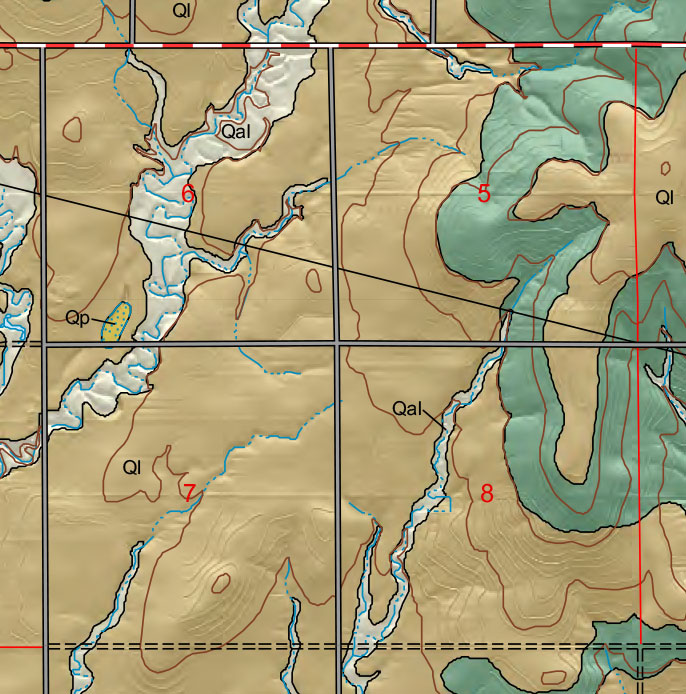 small geologic map