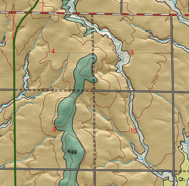 small geologic map