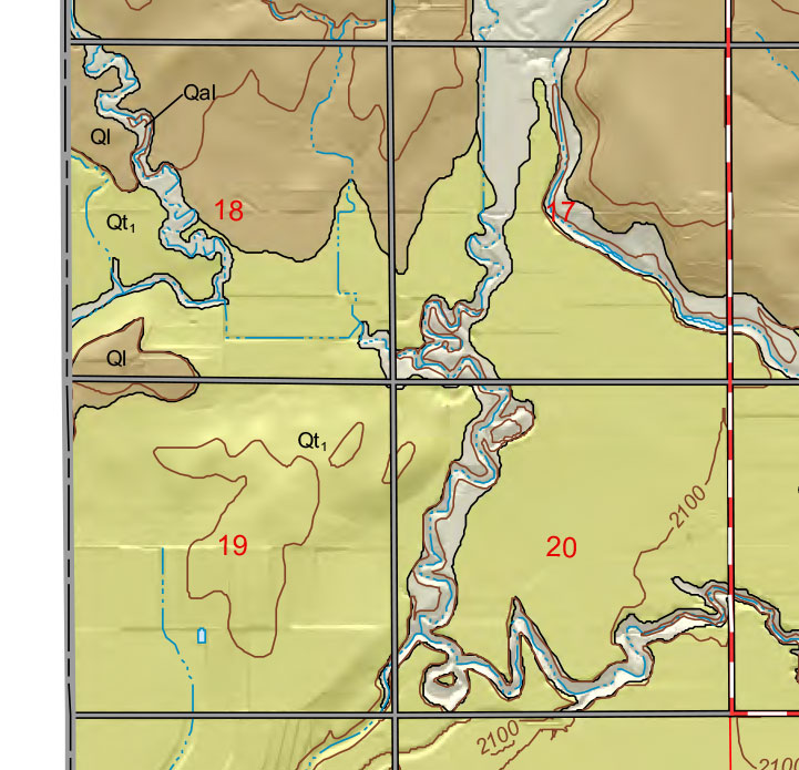 small geologic map