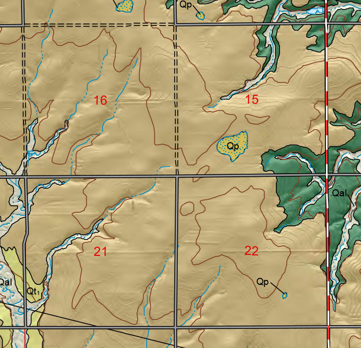 small geologic map