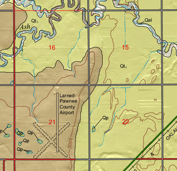 small geologic map