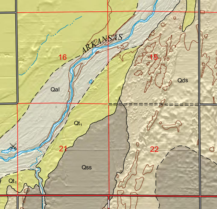 small geologic map