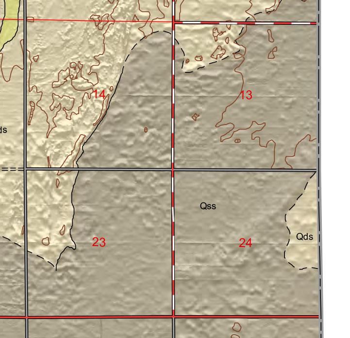 small geologic map