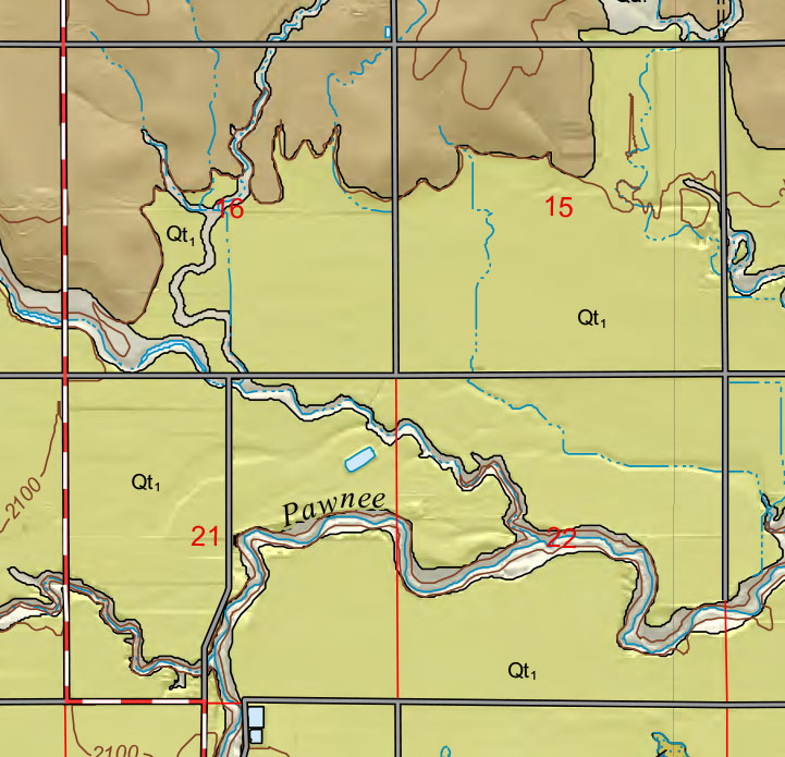 small geologic map