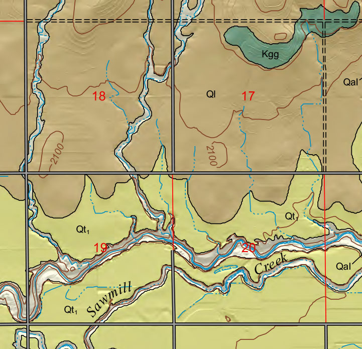 small geologic map