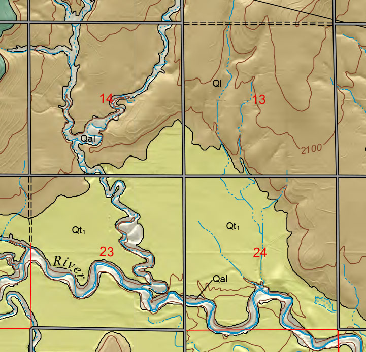 small geologic map