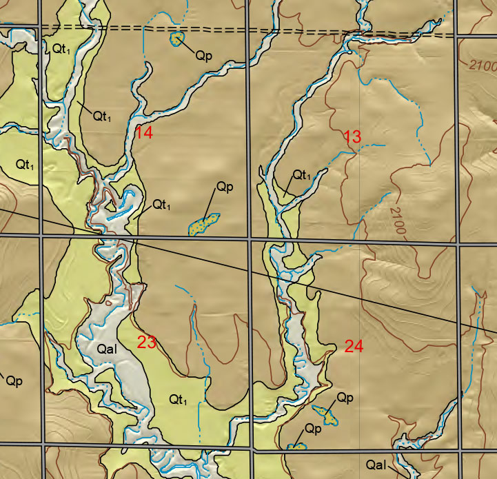 small geologic map