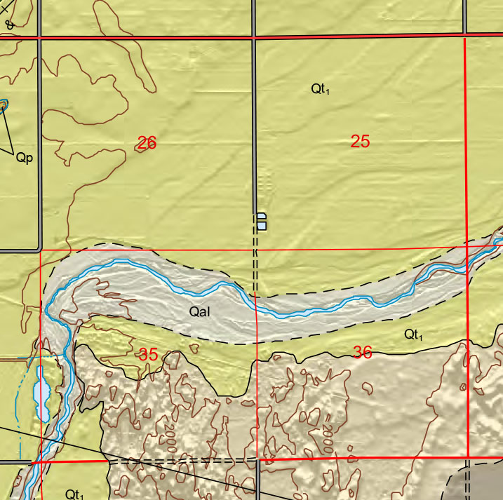 small geologic map