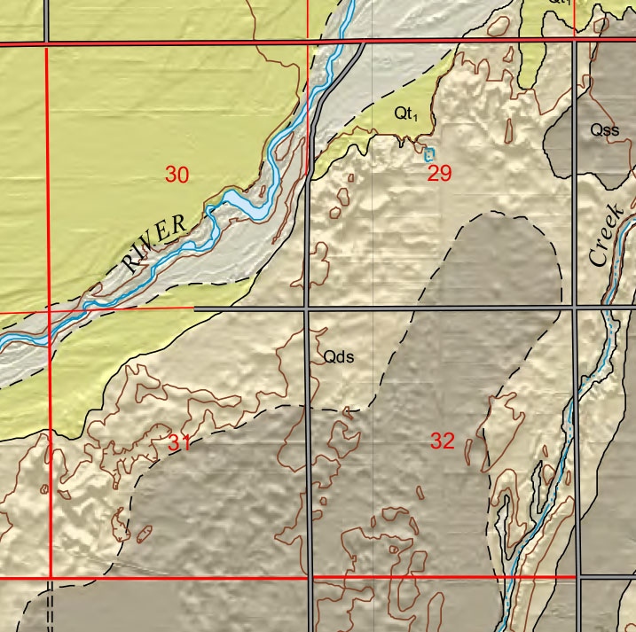 small geologic map