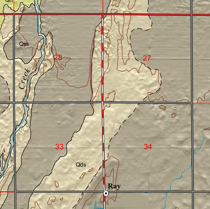 small geologic map