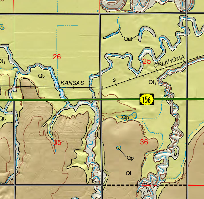 small geologic map