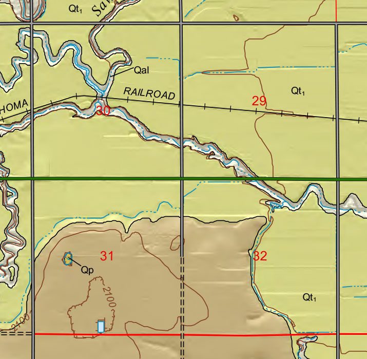 small geologic map