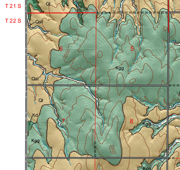 small geologic map