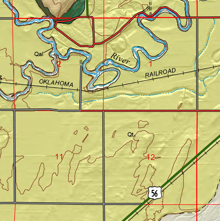 small geologic map