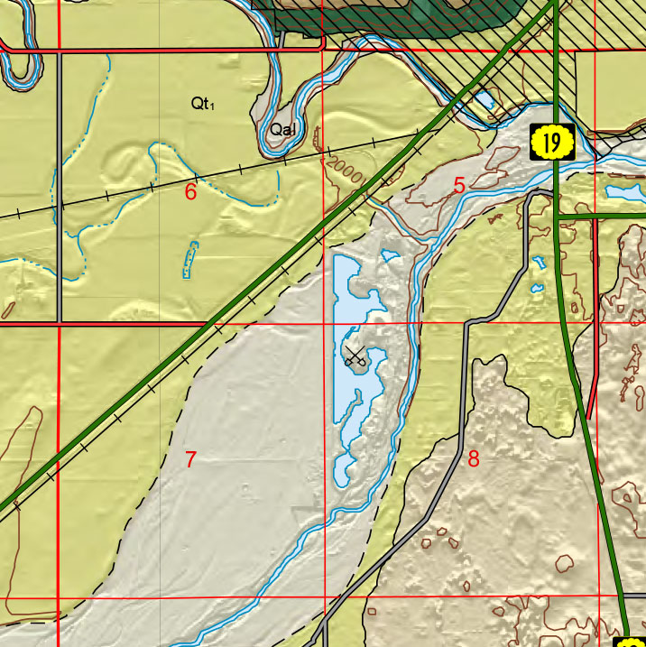 small geologic map