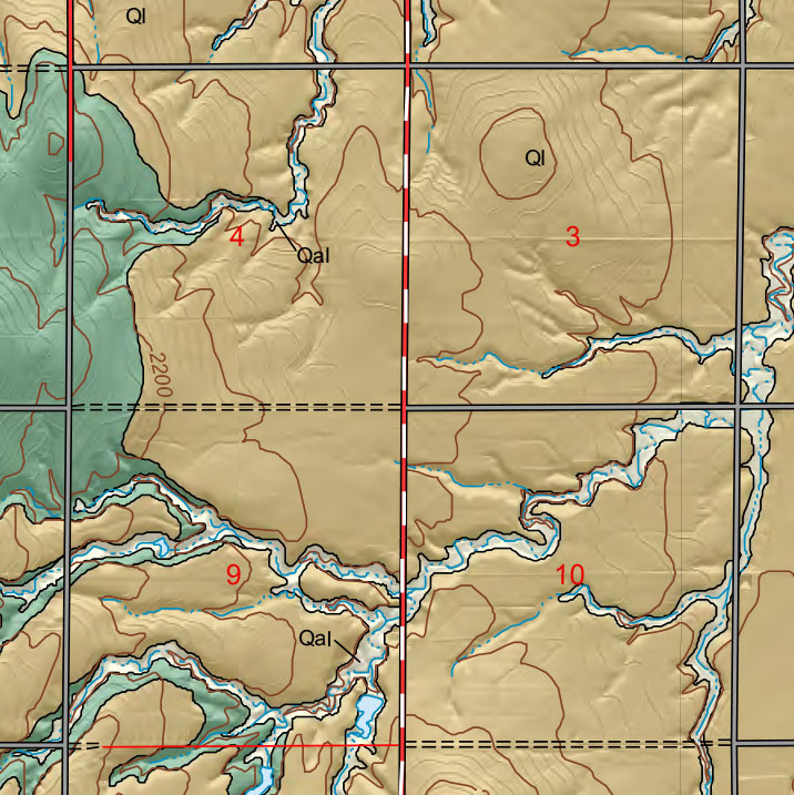 small geologic map