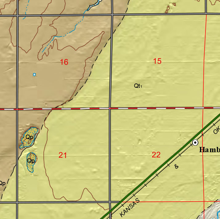 small geologic map