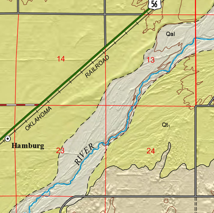 small geologic map