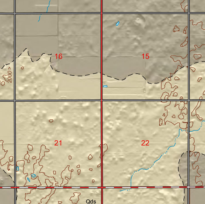 small geologic map