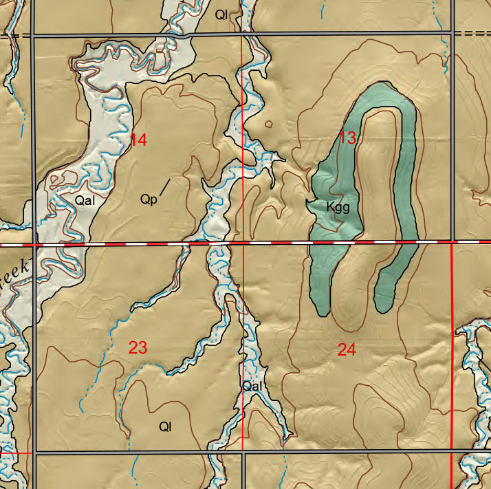 small geologic map